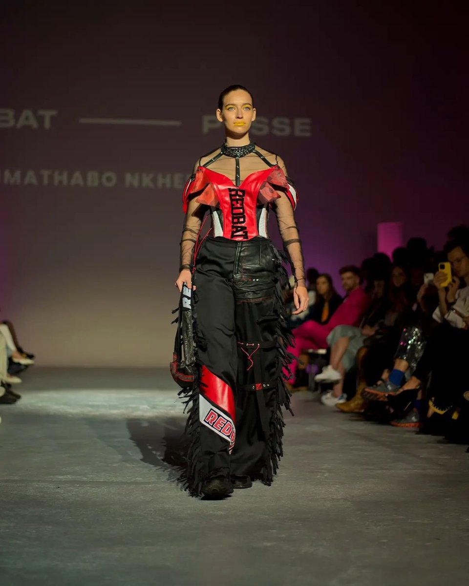 sportsceneSA's tweet photo. Redbat x Redbat Posse turned up the heat at #SAMW23 β€οΈβπ₯ with a runway event featuring looks created by young talented female designers for #RedbatPosse competition ππΎ. Check out what went down π€π₯.
#Redbat #ObsessedtoProgress https://t.co/AKAJMr8Jx5