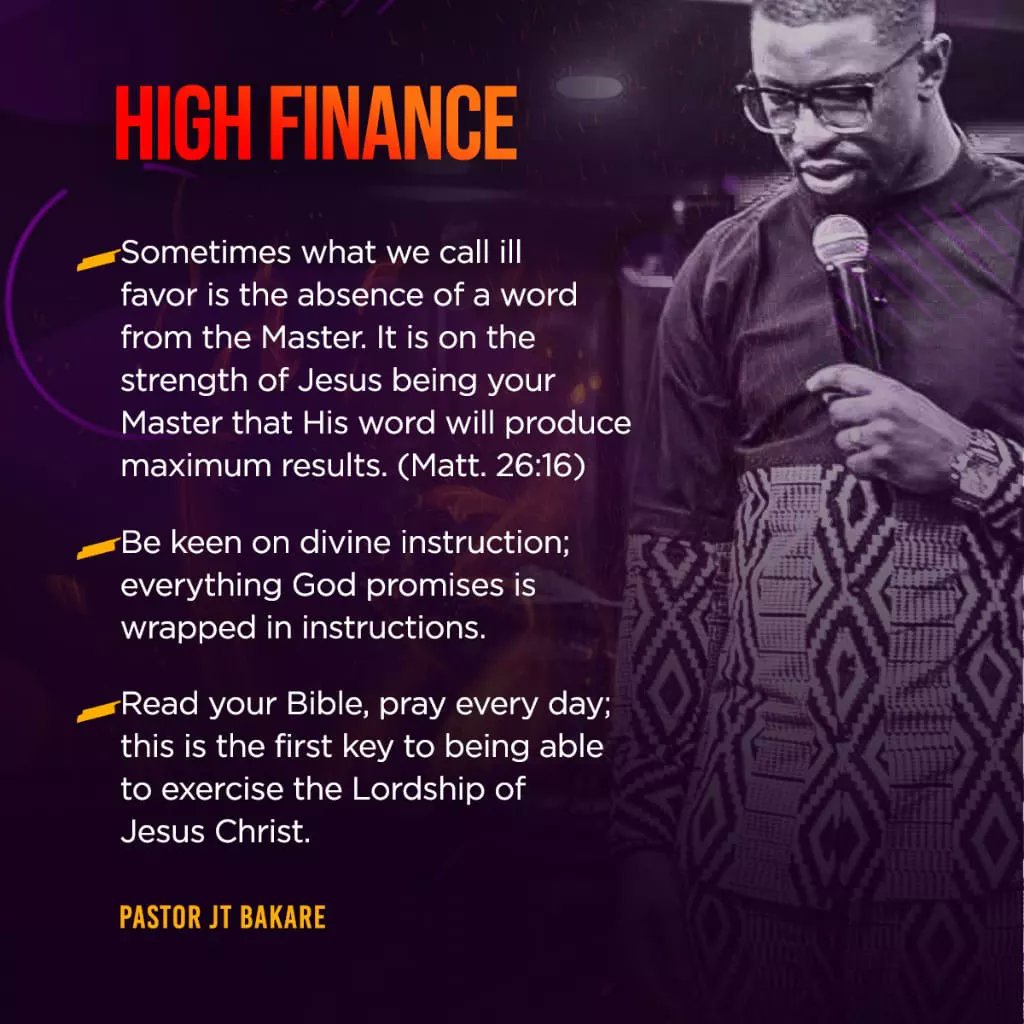 hokmetro's tweet photo. We gain mastery in this Kingdom by mastering the words of "The master".

Here are quantum quotes from yesterday's Service.

Missed yesterday's Service? 
Here 👉🏽 https://t.co/gje5O49bIa

#quantumquotes
#pjtbakare 
#hokmetro https://t.co/JoQj4xw0GQ