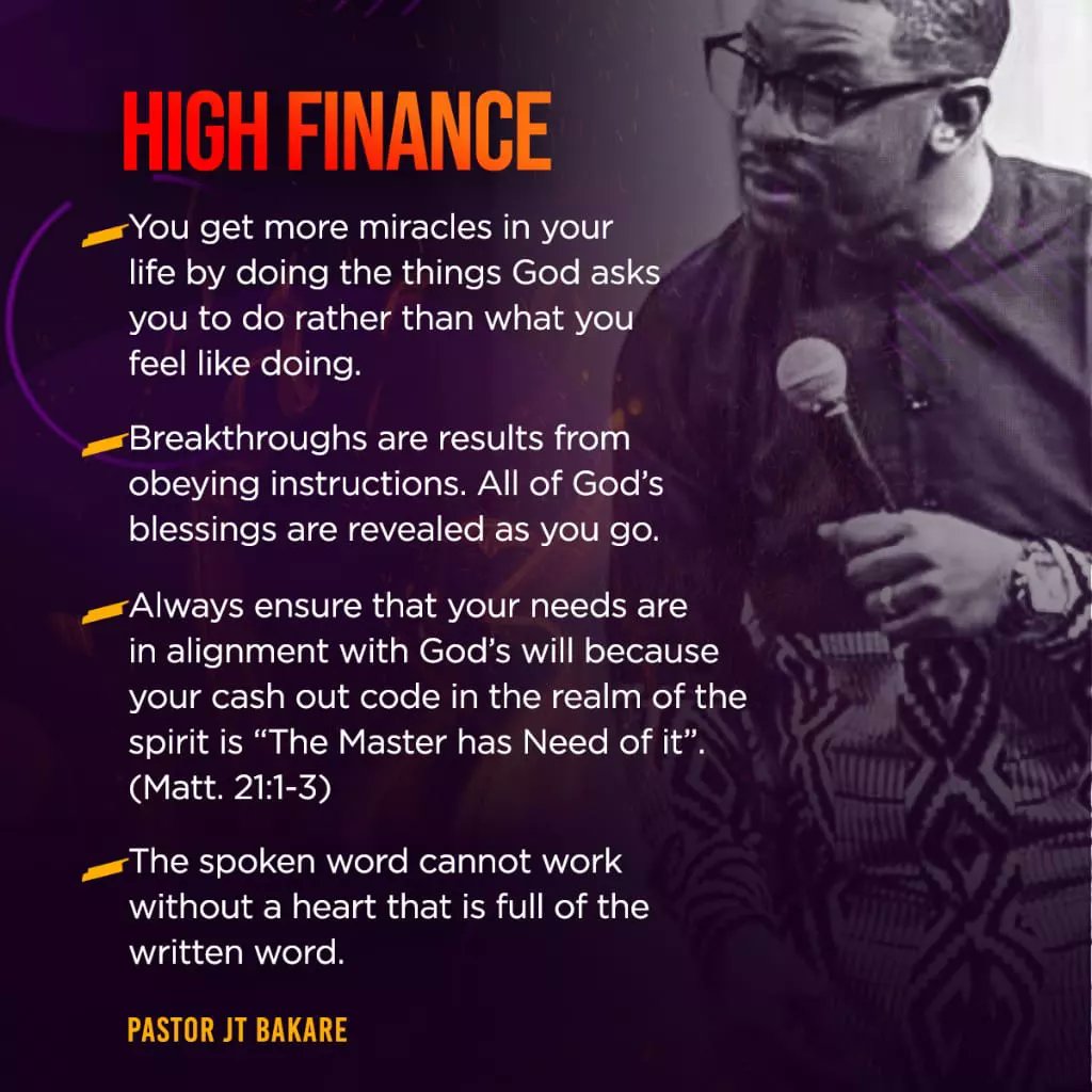 hokmetro's tweet photo. We gain mastery in this Kingdom by mastering the words of "The master".

Here are quantum quotes from yesterday's Service.

Missed yesterday's Service? 
Here 👉🏽 https://t.co/gje5O49bIa

#quantumquotes
#pjtbakare 
#hokmetro https://t.co/JoQj4xw0GQ