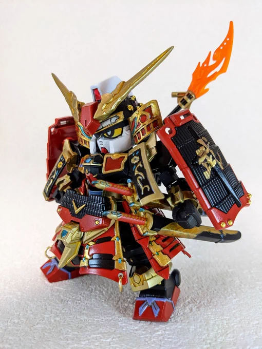 #あなたのあか色の作品を見せてください#SDガンダム極武者頑駄無 