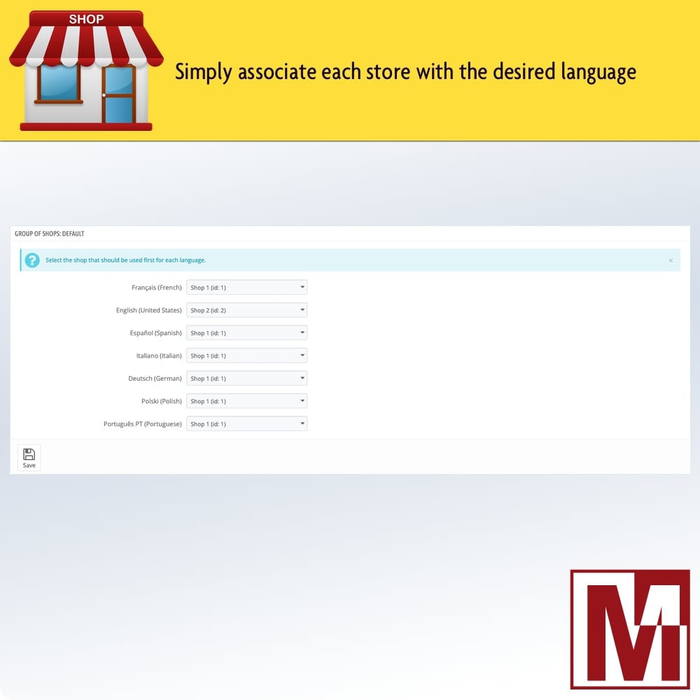 Mediacom87's tweet image. 🇬🇧 Evolution of my #PrestaShop module allowing to have one language per domain and to manage well the changes of language for your #SEO with the addition of an automatic redirection on the good store according to the language of the browser of the visitor.
prestatoolbox.com/multi-store-pr…