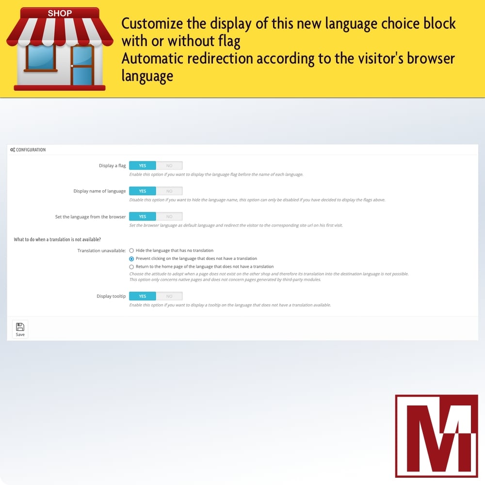 Mediacom87's tweet image. 🇬🇧 Evolution of my #PrestaShop module allowing to have one language per domain and to manage well the changes of language for your #SEO with the addition of an automatic redirection on the good store according to the language of the browser of the visitor.
prestatoolbox.com/multi-store-pr…