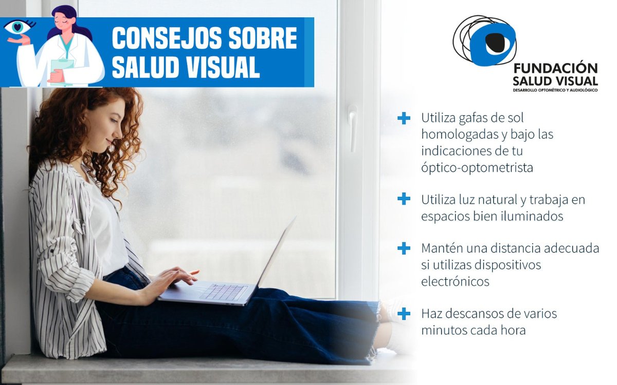 funsavi's tweet photo. 📘🖊 Desde @funsavi nos preocupamos por tu #visión y su cuidado. 

🔝 Cada día tratamos de ofrecerte las mejores #recomendaciones para la correcta utilización de las #gafas, lentes de contacto u otro tipo de productos sanitarios relacionados con tus ojos y su bienestar. 👓🕶 https://t.co/J9jChPQXyb