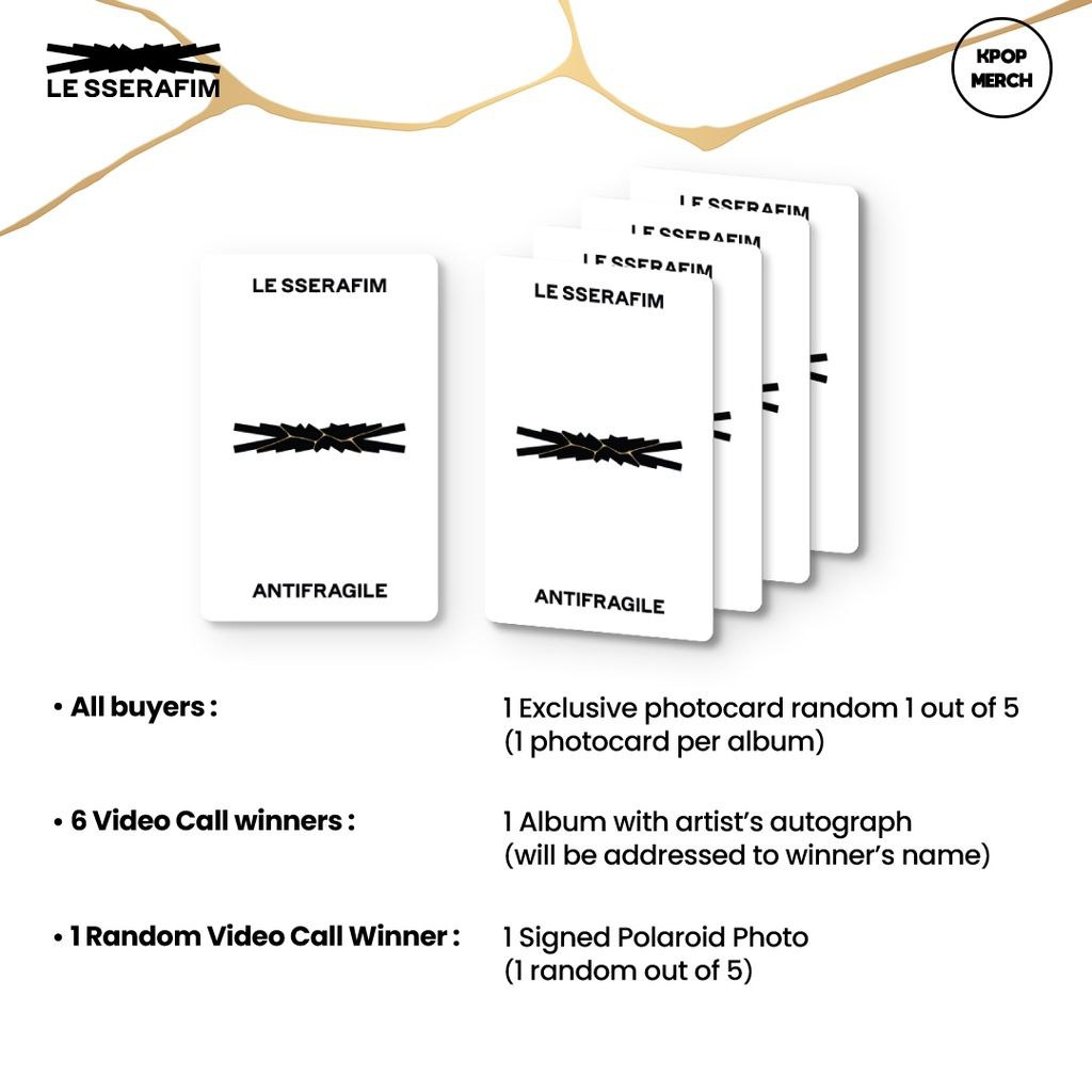 scarletcartz's tweet photo. WTS LOOSE LESSERAFIM ANTIFRAGILE SHOPEE FANSIGN
sealed album rm40
✅✅✅✅✅
✅✅✅✅✅
pob rm40
cw ✅✅
sk ✅✅
yj ✅✅
kz ✅✅
ec ✅✅
📍 cw/yunjin must tie with album or eunchae unless it is fully claimed
📍 not inc pos
#pasarlesserafim #pasarizone #pasargg https://t.co/Xj8uQQ5Auq