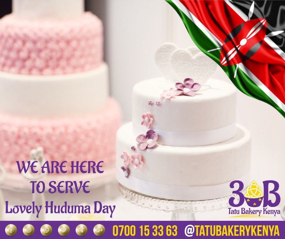 TatuBakery's tweet photo. WE ARE HERE TO SERVE
Lovely Huduma Day #hudumaday #HudumaDay2022 #Huduma #tatubakerykenya https://t.co/m6urYNeAU7