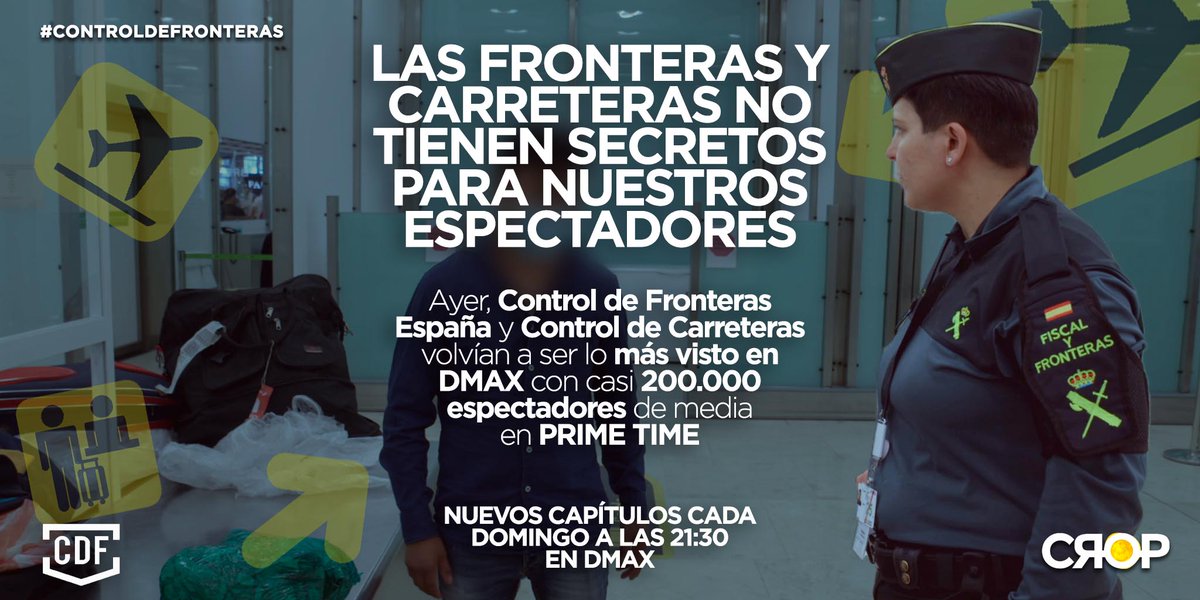 Control de Fronteras: España - Oficial tweet media