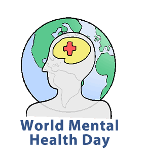 World Mental Health Day seeks to raise awareness about mental illness which includes a person's emotional, psychological, and social well-being. An estimated 350 million people worldwide suffer from depression.
