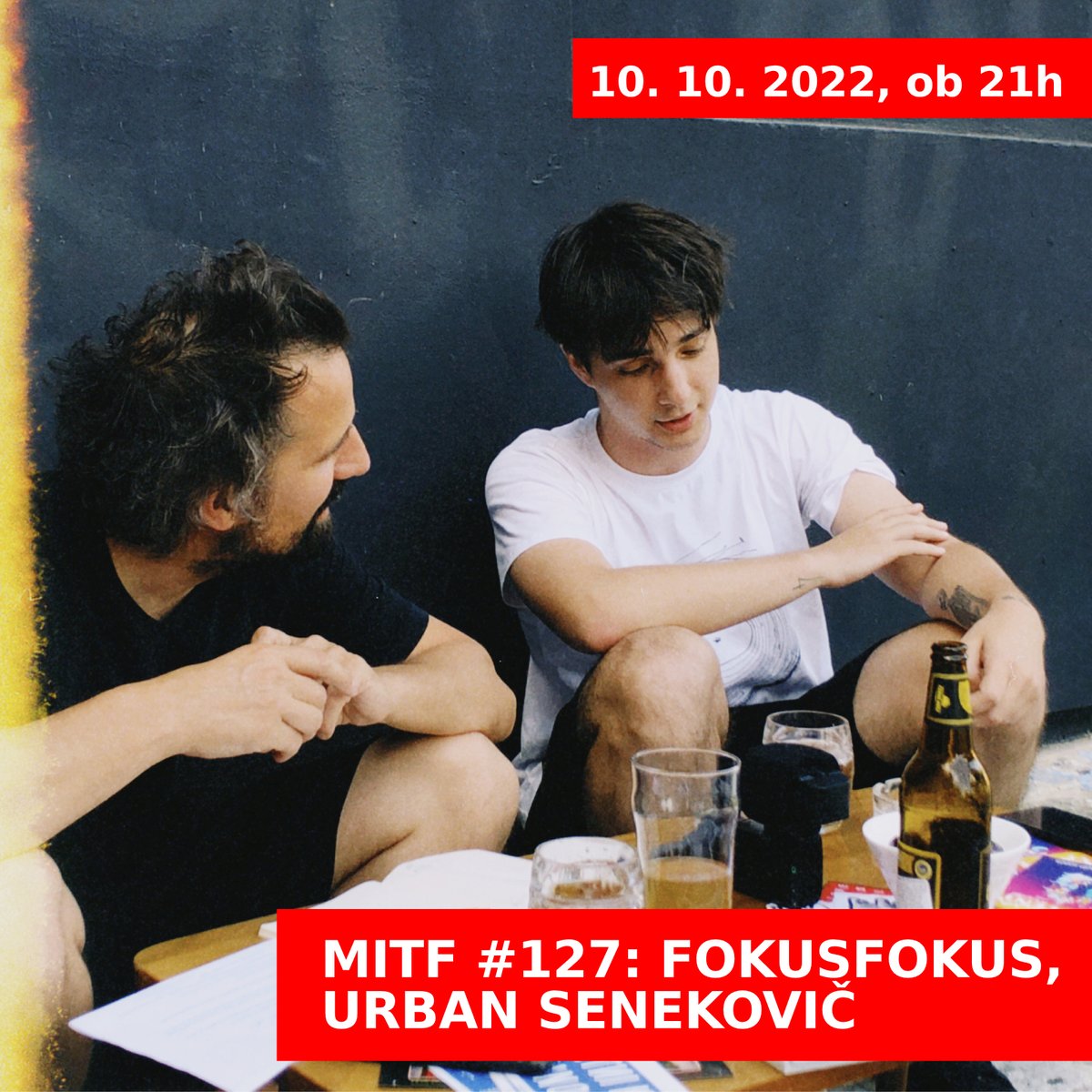 V ponedeljkov termin (ob 21h) se z novo sezono vrača podcast MariborIsTheFuture, v produkciji <a href="/GT22_Maribor/">GT22</a> . Nocoj sezono otvarja 127. epizoda, in Urban Senekovič (YNGFirefly), v pogovoru z letošnjega programa FokusFokus na Festivalu Lent.

radiomars.si/info/mariboris…