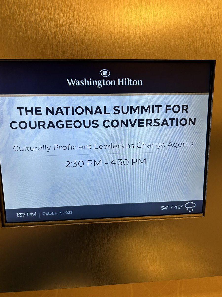 teresagperkins's tweet photo. One week ago today- humbled, honored, transformed to present at the Nat’l Summit for Courageous Conversations. @CCAboutRace Ppl from around the world #seek #equity &amp; #Believe! https://t.co/JrrL63Ds7Q
