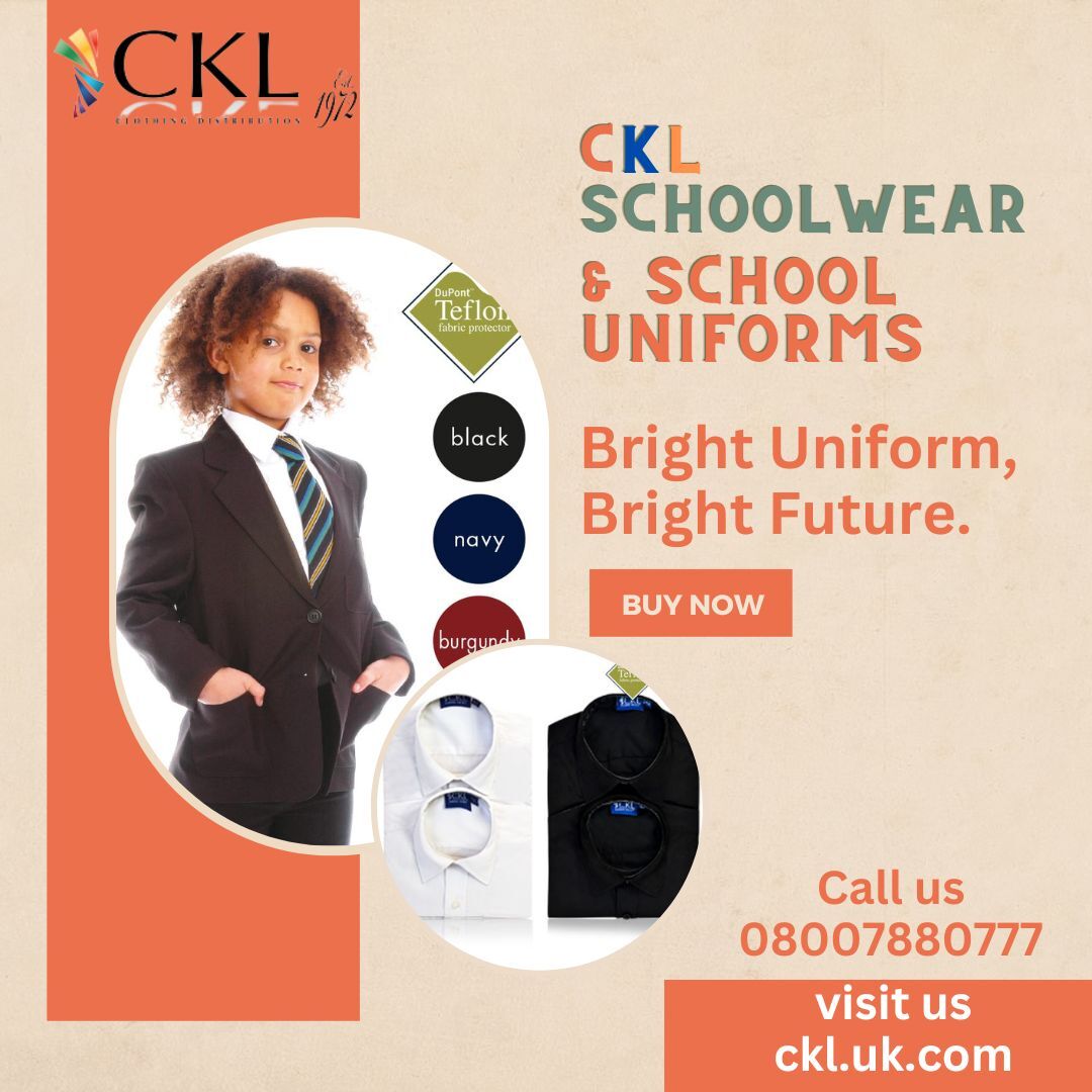 CKL school clothing is more of comfort and flexibility, this helps in building the confidence level of every student which benefits both students and the school. Visit us bit.ly/3CgkLzE
#ckl #schooluniform #schooluniformshopping #schooluniformsupplier #schooluniformstyle