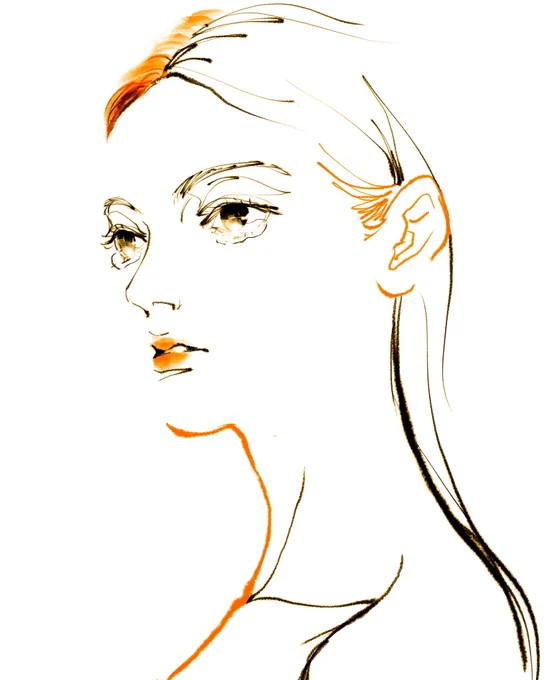 自分が描いた絵を好きだと言ってもらえることそれがもう奇跡なんだという気持ちを留めたくて描いたらくがき#イラスト#illustration 