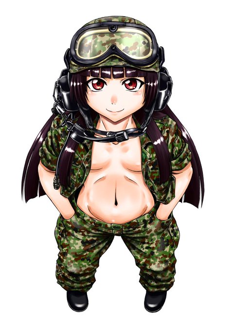 #このタグをみた人はド正面イラストを貼る 