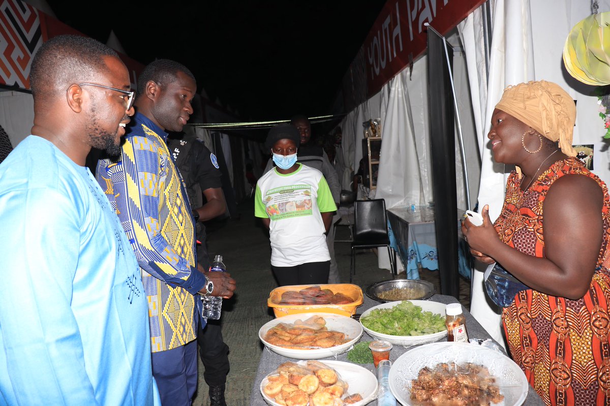 yepgambia's tweet image. The GCCI Trade Fair is the biggest trade event in 🇬🇲.

The event allows entrepreneurs to network, sell &amp;amp; increase visibility for their products &amp;amp; services.

For the past 5 editions, the #Tekkifii Programme has supported #Gambia-n entrepreneurs with stalls &amp;amp; visibility materials.