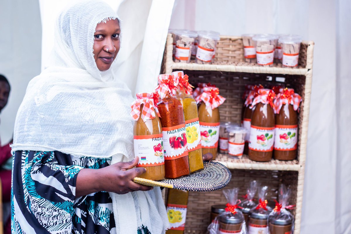 yepgambia's tweet image. The GCCI Trade Fair is the biggest trade event in 🇬🇲.

The event allows entrepreneurs to network, sell &amp;amp; increase visibility for their products &amp;amp; services.

For the past 5 editions, the #Tekkifii Programme has supported #Gambia-n entrepreneurs with stalls &amp;amp; visibility materials.