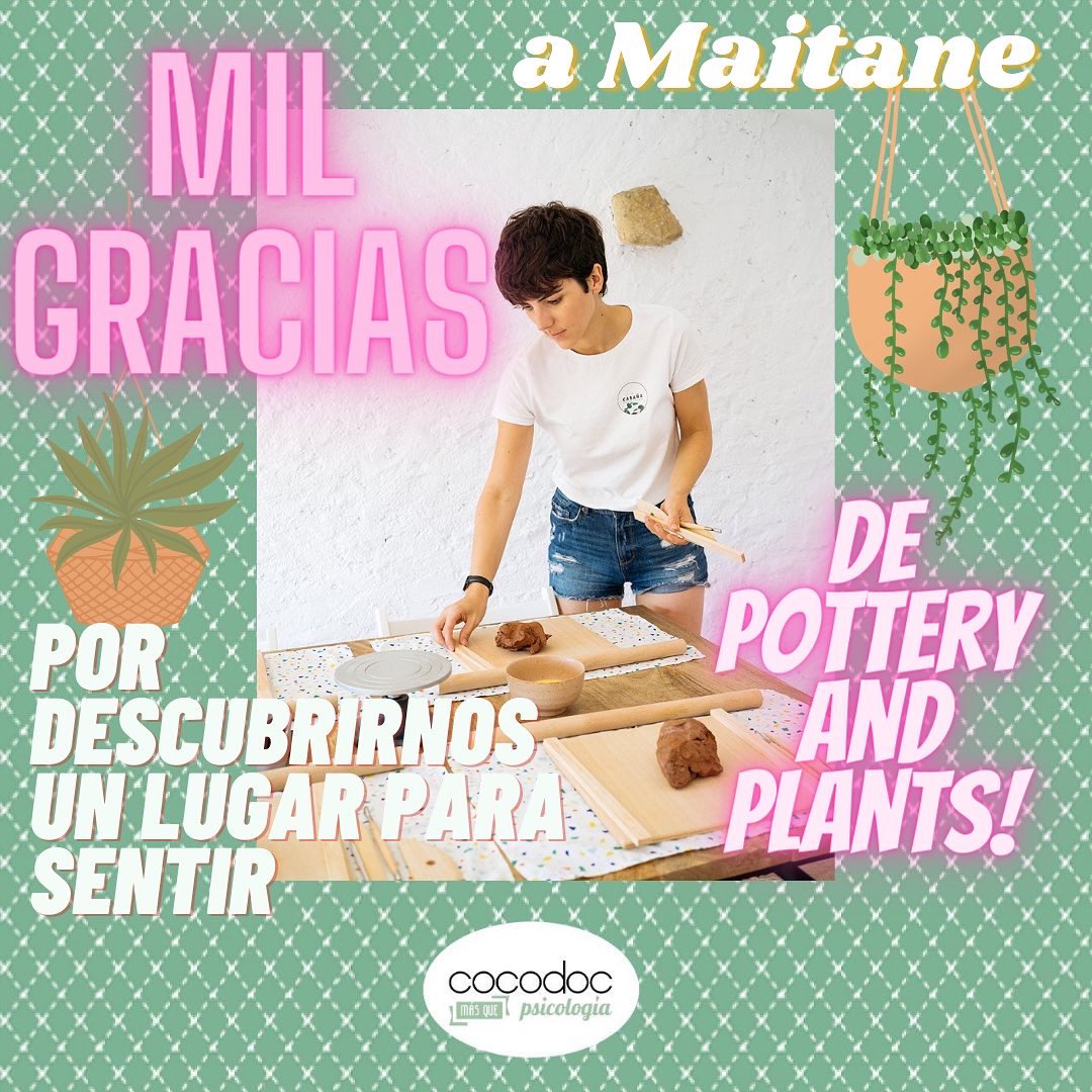 _cocodoc's tweet image. DESCUBRIMIENTO en Sarria!! 
El viernes pasado nos estrenábamos con el taller “qué hacer si me encuentro mal”
Un placer trabajar en sitios así…🪷🥀🌹💐🍄🌾☘️🍀🍃🍂🍁🪴🪹🎍🌿🎄🫶🏻
#cocodocpsicología 
#psicólogasvitoria 
#potteryandplants 
#relax 
#sentir