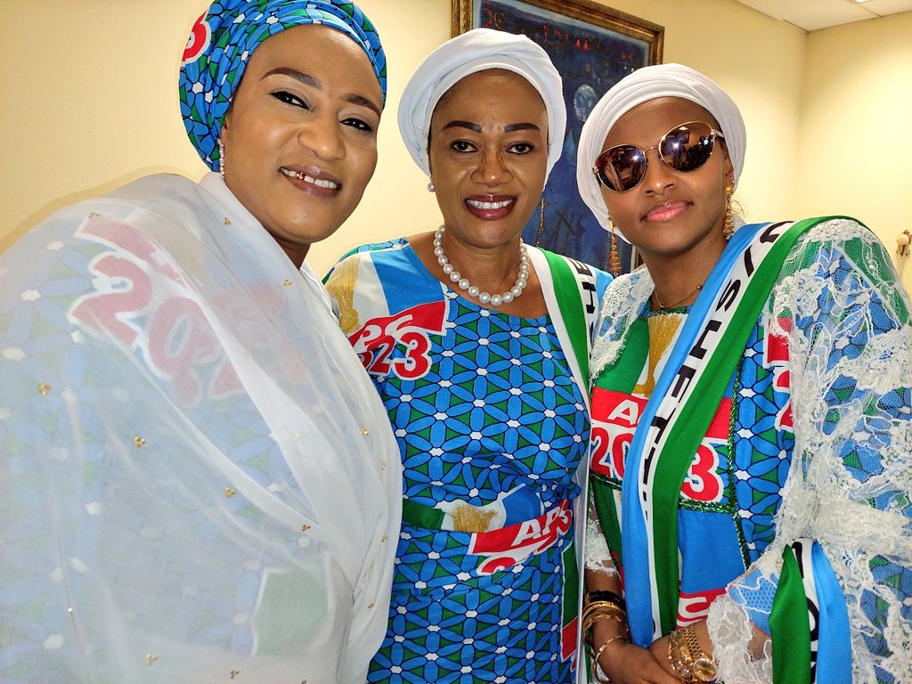 G_sparking's tweet image. At the inauguration of the TINUBU/SHETTIMA women presidential campaign team.