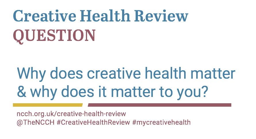 The National Centre for Creative Health tweet media