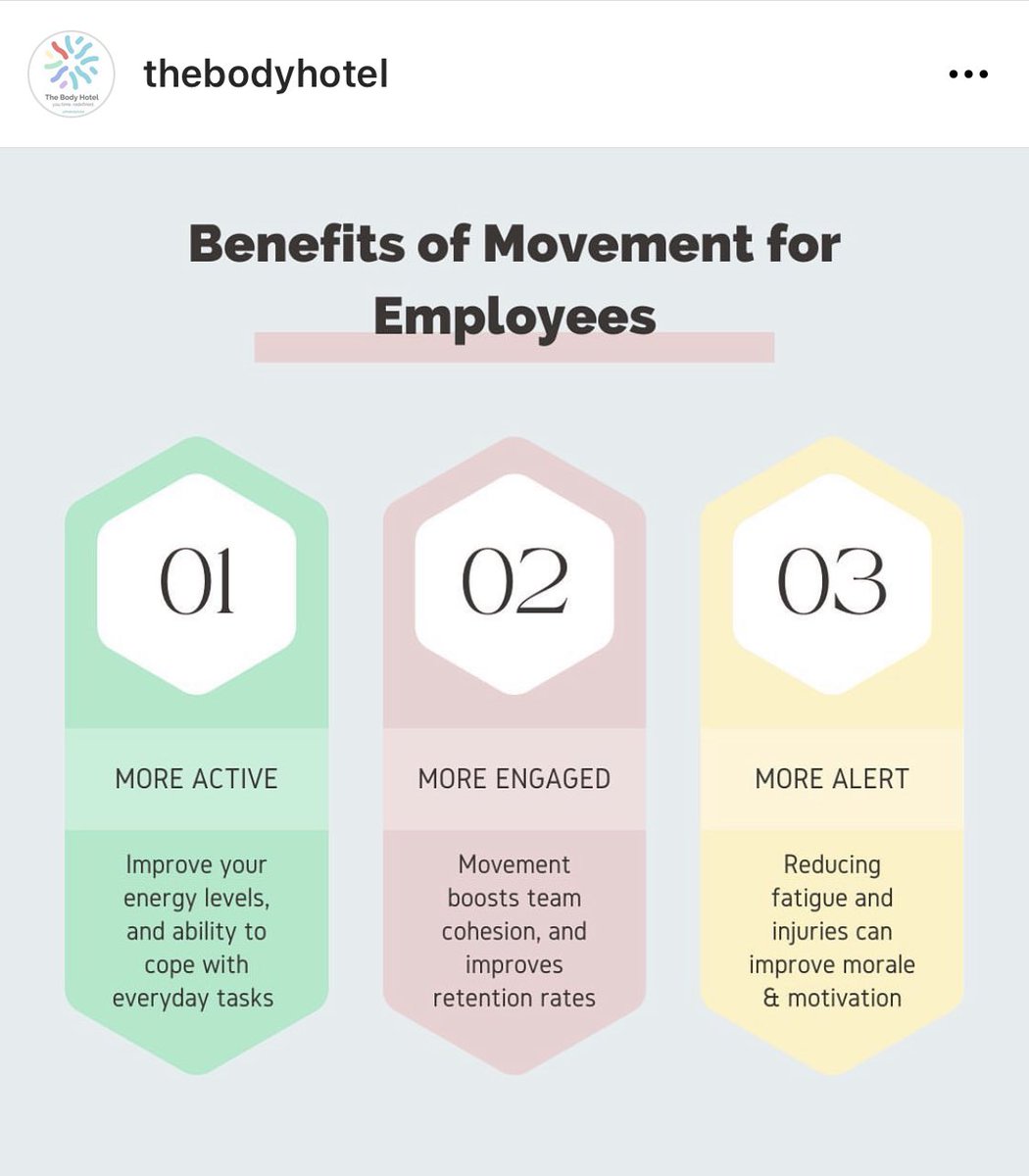 For #WorldMentalHealthDay I feature here some benefits dance/movement therapy offers to the workplace. It is important we keep ourselves safe and ask for help and support when we need it. 

#dancemovementtherapy
#employeewellbeing
#movement