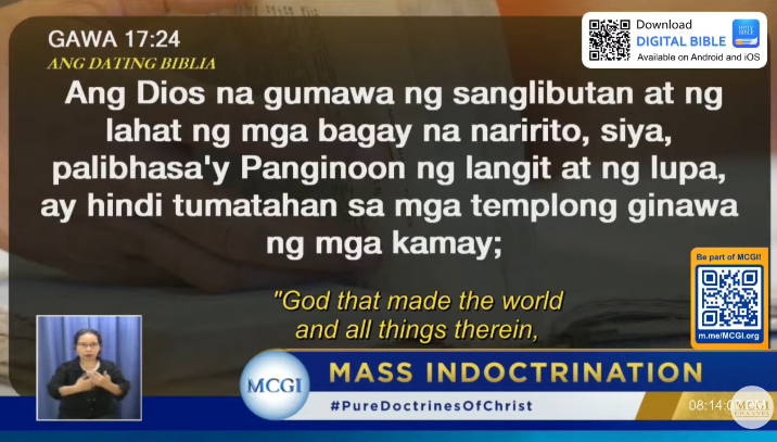 Kapatweets_Intl's tweet photo. God does not dwell on temples made by men. (Acts 17:24)

The Why of Praying
#PureDoctrinesOfChrist https://t.co/5nGOk71sCC