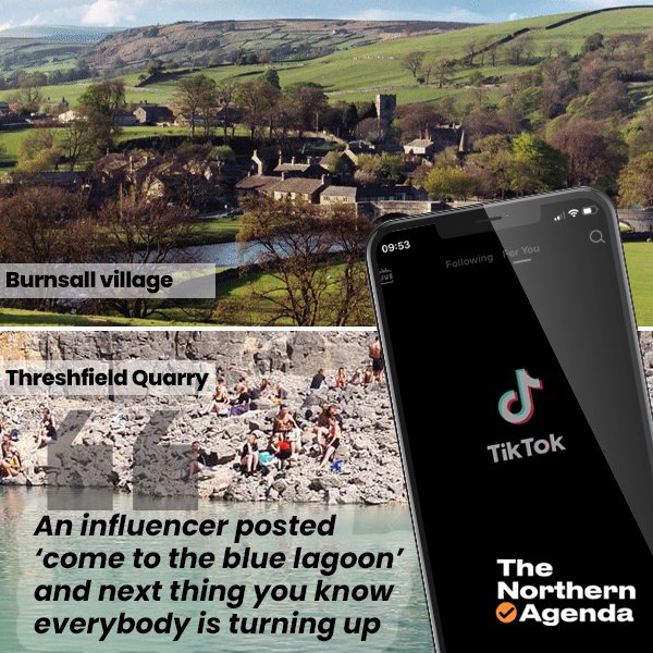 There's this entertaining tale by @JWebsterLDR about how TikTok and YouTube are causing chaos in rural North Yorkshire