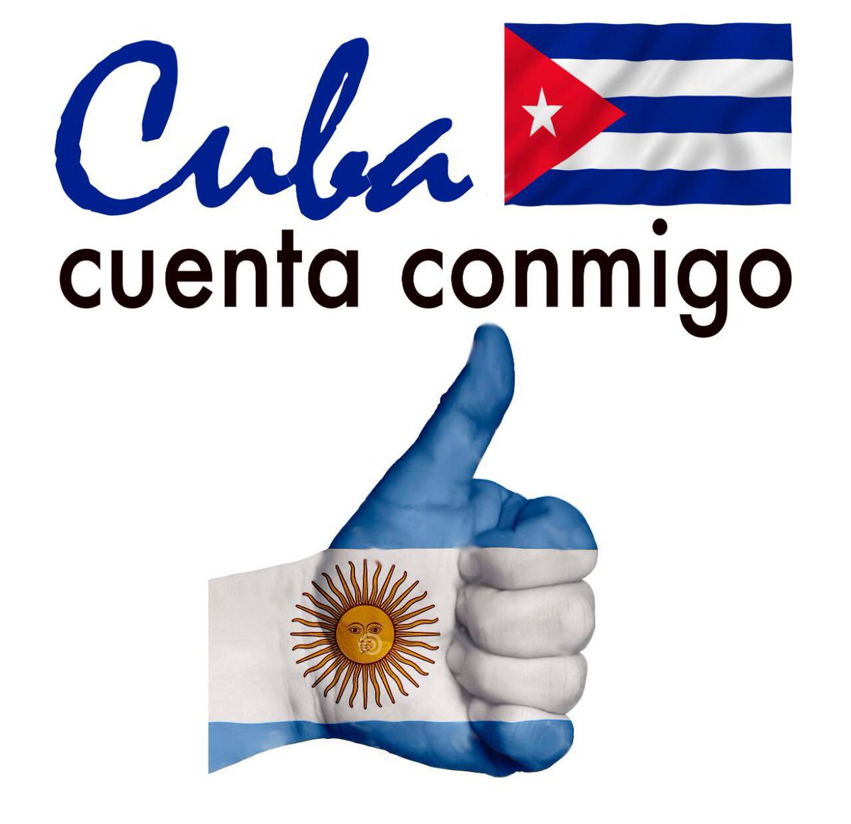 ale_rusconi's tweet photo. Hoy desde Argentina nos unimos a la celebración del “Dia Mundial de la Solidaridad con #Cuba. Y decimos basta al criminal Bloqueo #SolidaridadVsBloqueo #MejorSinBloqueo https://t.co/aKEMN9xuYI