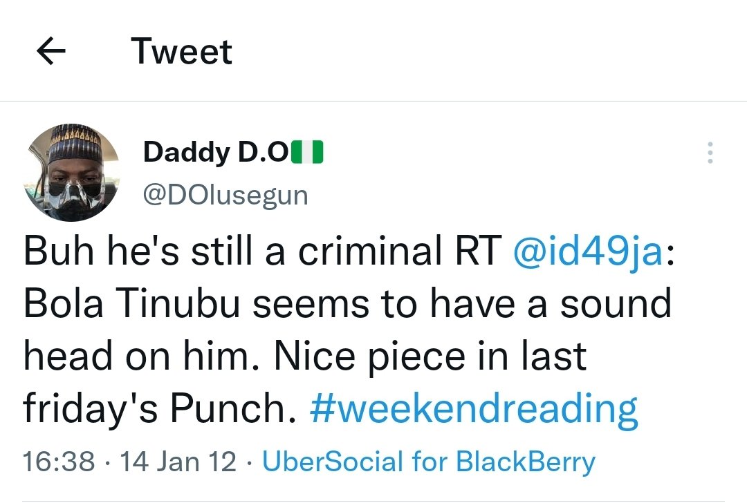 APC boys don't worry please we haven't forgotten you people 🙃🙃 Ehen @officialABAT are you aware that this is what your disciple Dada Olusegun truly thinks of you? 🤸🏾‍♂️🤸🏾‍♂️