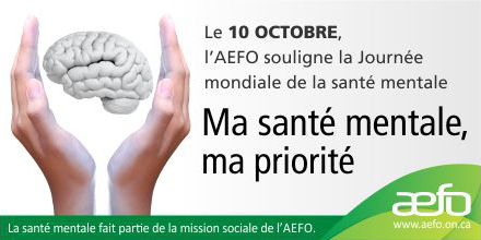Pour vous aider à gérer votre santé mentale, plusieurs organismes vous offrent des outils de réflexion, d’analyse et de prévention. 

Visitez ce lien pour des ressources: bit.ly/2Ol32zP

#EnsemblePourNotreMieuxêtre #ONpoli #JournéeSantéMentale