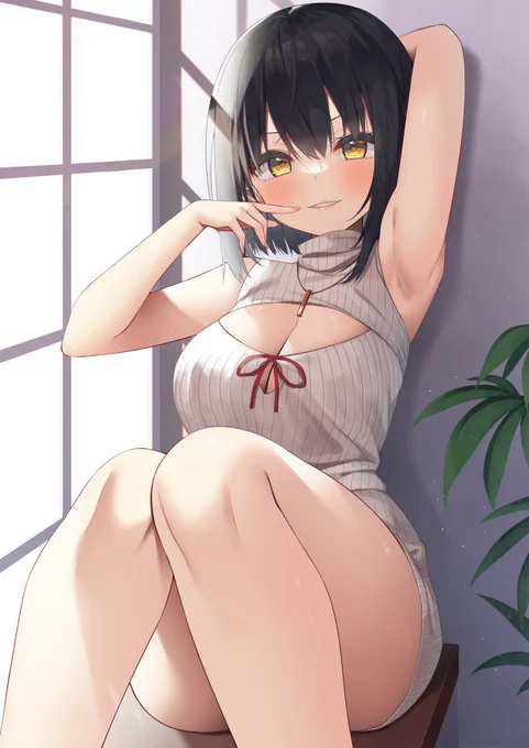 skebありがとうございましたー!!
腋胸太もも色々詰め込ませてもらいました!! 