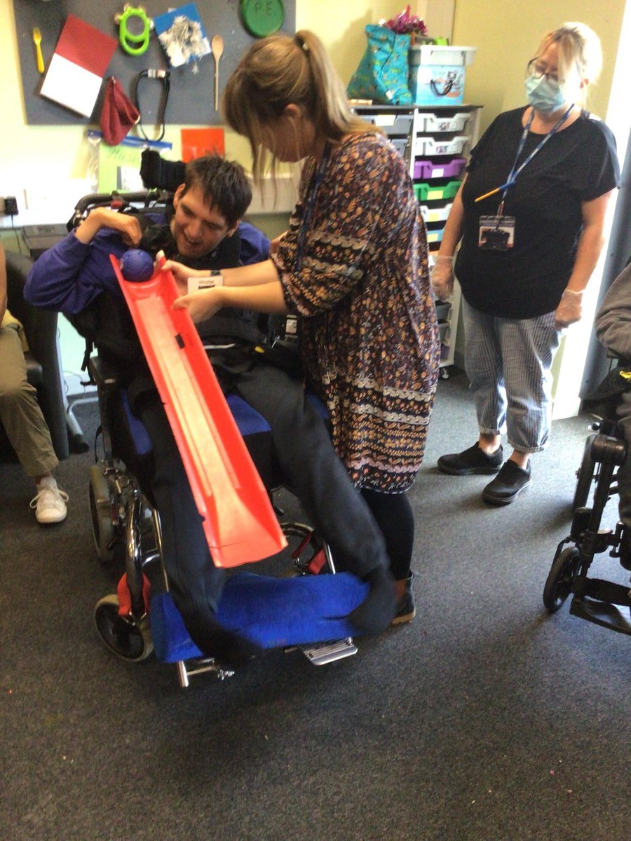 Just honing my boccia skills this morning...