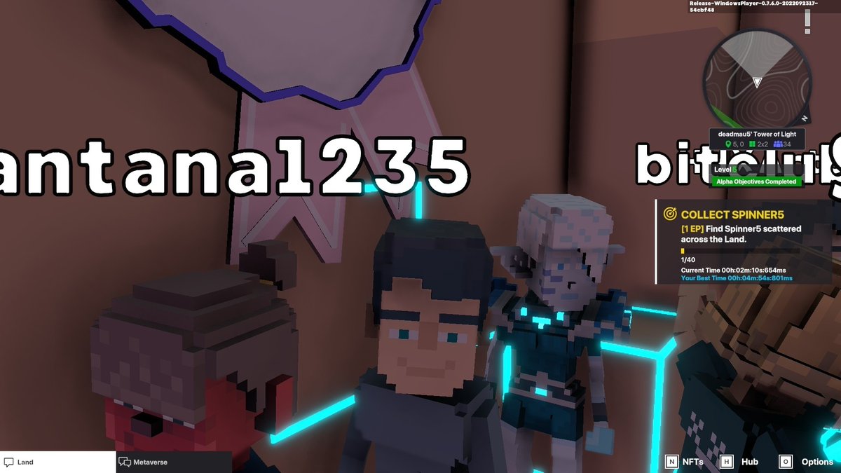 NNadeir's tweet photo. @TheSandboxGame @deadmau5 I just participated in the #SandboxAlphaS3Giveaway for a chance to win 500 SAND! Found George from the Metaglitch in @deadmau5's Tower of Light, check out my screenshot below!
👇 https://t.co/Pst4wQBiYV