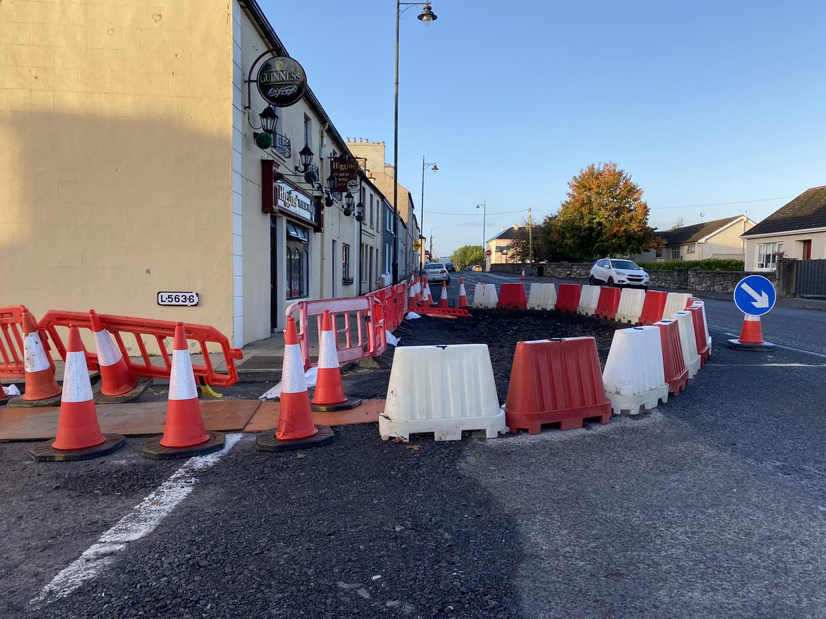 Another crazy waste of money here in Frenchpark by <a href="/roscommoncoco/">Roscommon County Council</a> No idea why any of these are needed?? Every action in recent years has incrementally worsened our village. Why is there no public consultation???? The real problems in our village are being neglected #community