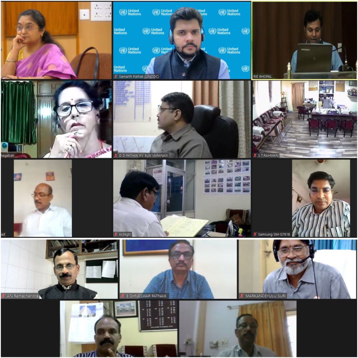 UNODC_ROSA's tweet photo. At the @ncert conference on #WorldMentalHealthDay, @UNODC’s @PathakSamarth delivered a session on #MentalHealth in schools, highlighting ways to empower students with education on integrity, peace & #SDGs, & showcasing #UNODC interventions-#LockdownLearners & #GRACE Initiative. https://t.co/sL8ywvSOcu
