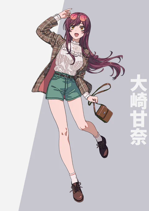 シャニマスアイドルのファッションに想いを馳せ絵② 