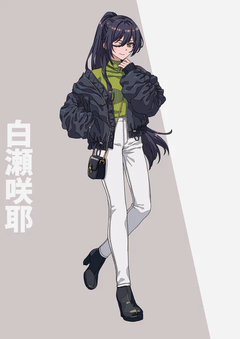 シャニマスアイドルのファッションに想いを馳せ絵② 