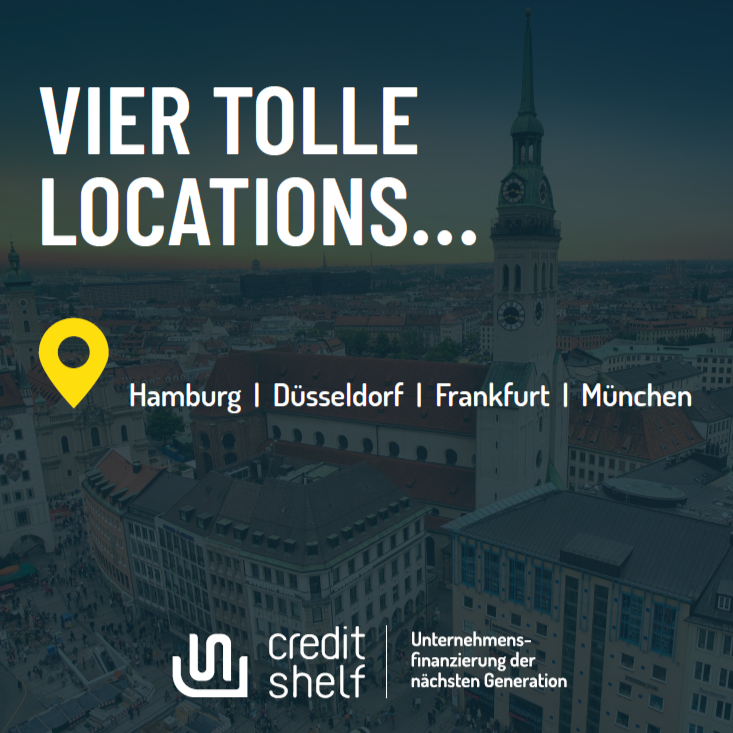 Die creditshelf-Veranstaltungsreihe zur alternativen #Mittelstandsfinanzierung geht am Mittwoch, den 12.10.2022 in die nächste Runde! Dieses mal sind wir in #Frankfurt am Main. Sie haben Interesse? Dann melden Sie sich noch jetzt an: hubs.la/Q01pkD0q0