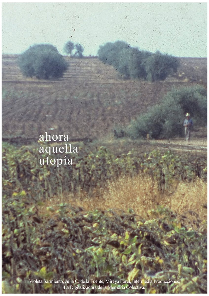 Felices de poder anunciar que la película "Ahora aquella utopía" será estrenada dentro de la competición de cortometrajes de #PanoramaAndaluz en el #SEFF2022. Película de material encontrado, montado a mano en Súper 8 por @oeil_camera y Violeta Sarmiento de #ladigitalizadora