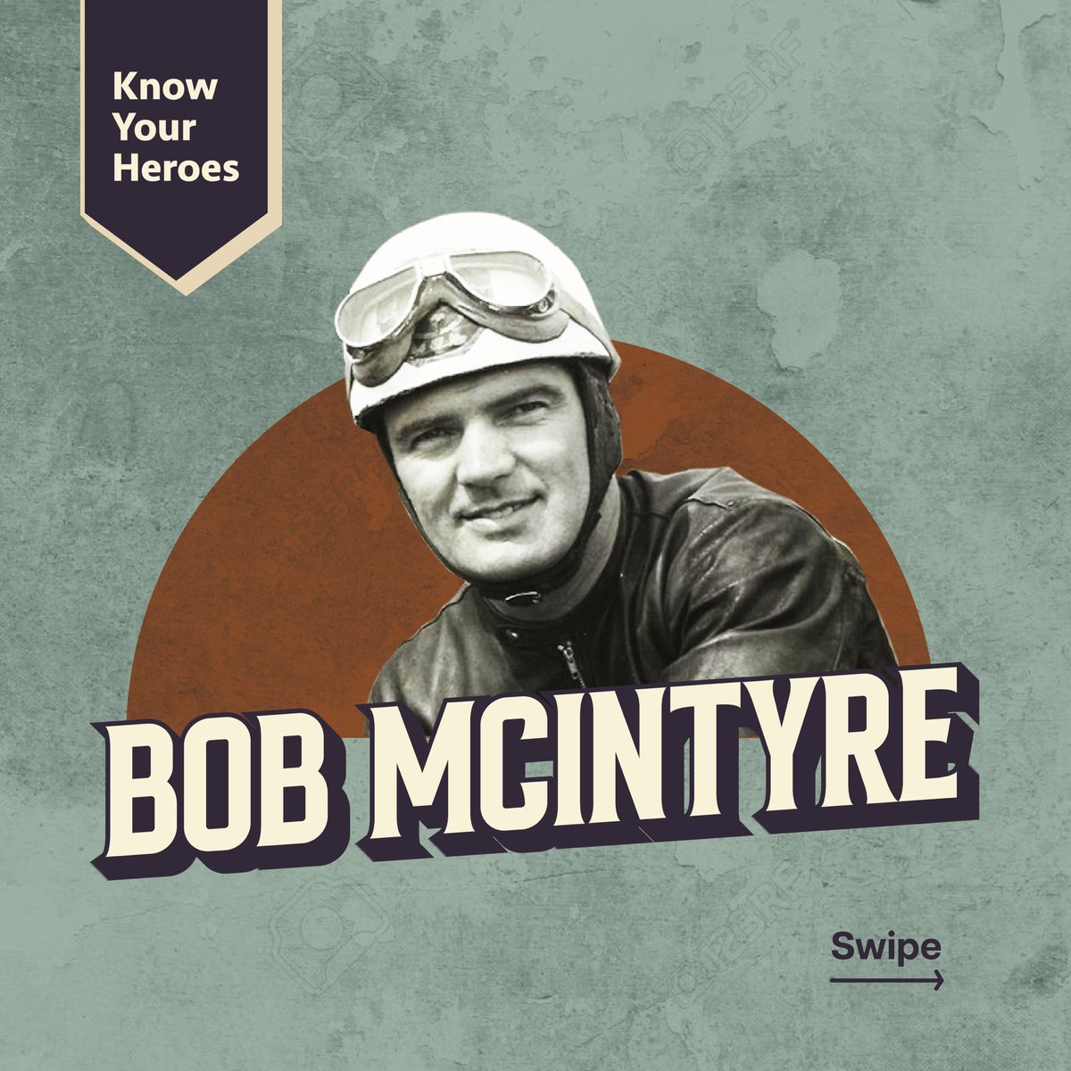 jawamotorcycles's tweet photo. Dare call a classic motorcycle slow? Bob McIntyre has a few words for you.
.
Bob - the first ever person to lap an average speed of 101 mph - was pretty quick on a classic! Watch this space to know more!

#JawaYezdiMotorcycles #NotForTheSaintHearted #Classics #KnowYourLegend https://t.co/KYqg5ro47L