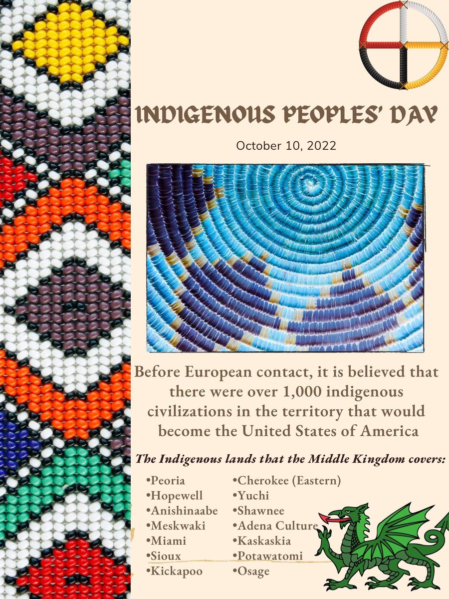 SCAMidrealm's tweet photo. Did you know that before European contact, it is believed that there were over 1,000 indigenous civilizations in the territory that would become the United States? Midrealm covers the traditional lands of a number of indigenous groups! 
🌎 To learns more: https://t.co/o6kGfMYjTe https://t.co/GZHaJS62Lz