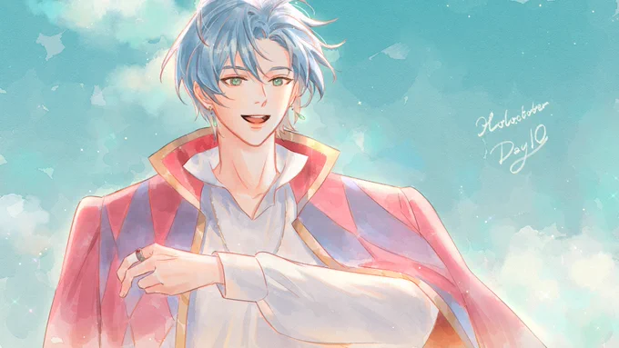 Day 10: Wizard (Howl's moving castle)#holoctober #WorkofAlt 