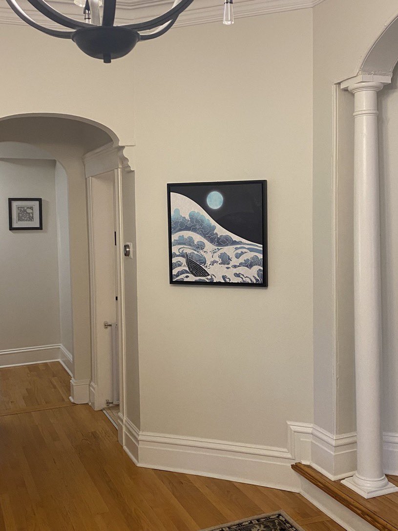 Turning the digital into physical is one of our main focuses. 

Our art ecom site is coming along nicely and will be live soon. 

Here’s one of the first digital pieces that we received and turned into a beautiful physical print that is worthy of hanging proudly in your house.