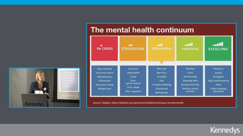 KennedysLaw's tweet photo. In honour of World Mental Health Day, we were delighted to have Managing Partner, Suzanne Liversidge joined by CEO of PVL, Petra Velzeboer, who shared her gripping and unique life story as well as views on why mental health needs to be a global priority. #mentalhealth #wellbeing https://t.co/bAVB8i5Si6