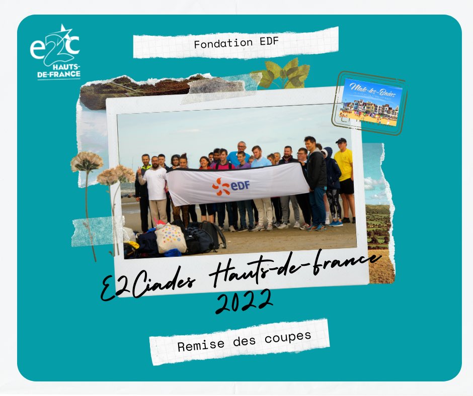 E2ciades Hauts-France-France 2022 - Malo-les-Bains

Les entreprises se sont engagées pour les jeunes des E2C des Hauts-de-France !

Merci à la <a href="/Fondation_EDF/">Fondation groupe EDF</a> Et <a href="/quatennens/">@jcquatennens</a> pour leur soutien 🙂
<a href="/eedk_fr/">Entreprendre Ensemble</a> @ReseauE2CFrance <a href="/Dunkerque/">Ville de Dunkerque</a>