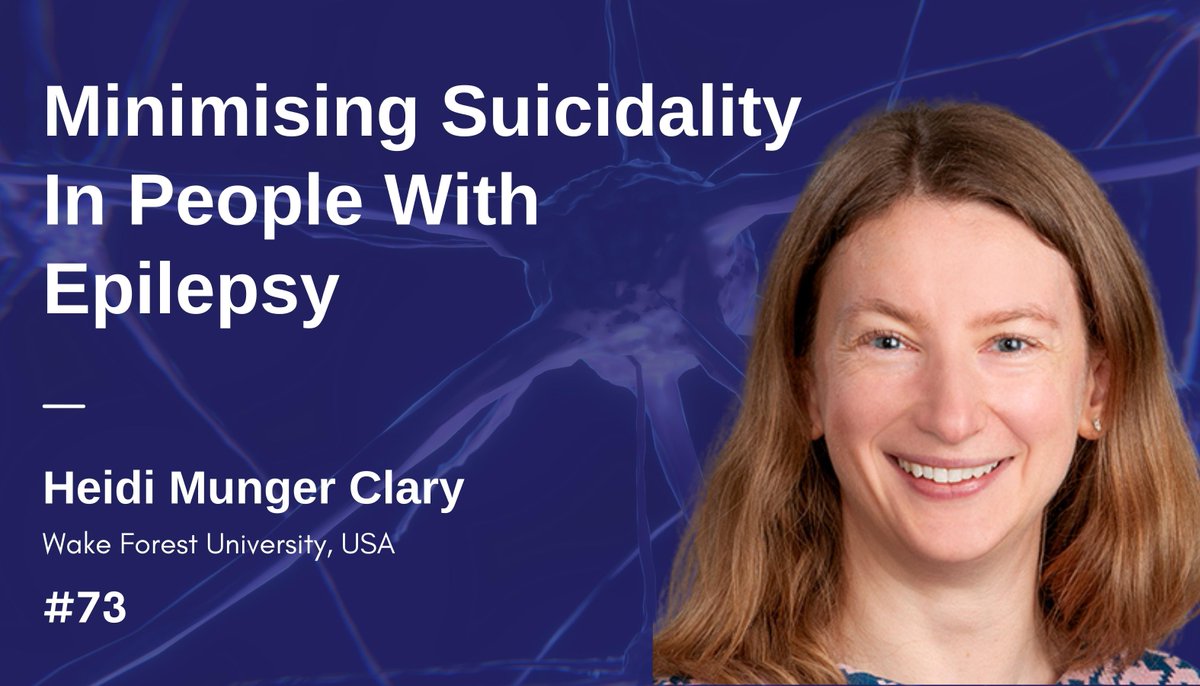 TorieRobinson10's tweet photo. Compared to people without, the 70million people with #epilepsy have a 40–50% higher #suicide rate. This Thurs on @EpilepsySparks Insights we talk about this with neurologist @HMungerClary.
〰️ Podcast: https://t.co/ZJwaYtv0X0
〰️ YouTube: https://t.co/fHNNzDUyA4
#suicideprevention https://t.co/hc802cmn45