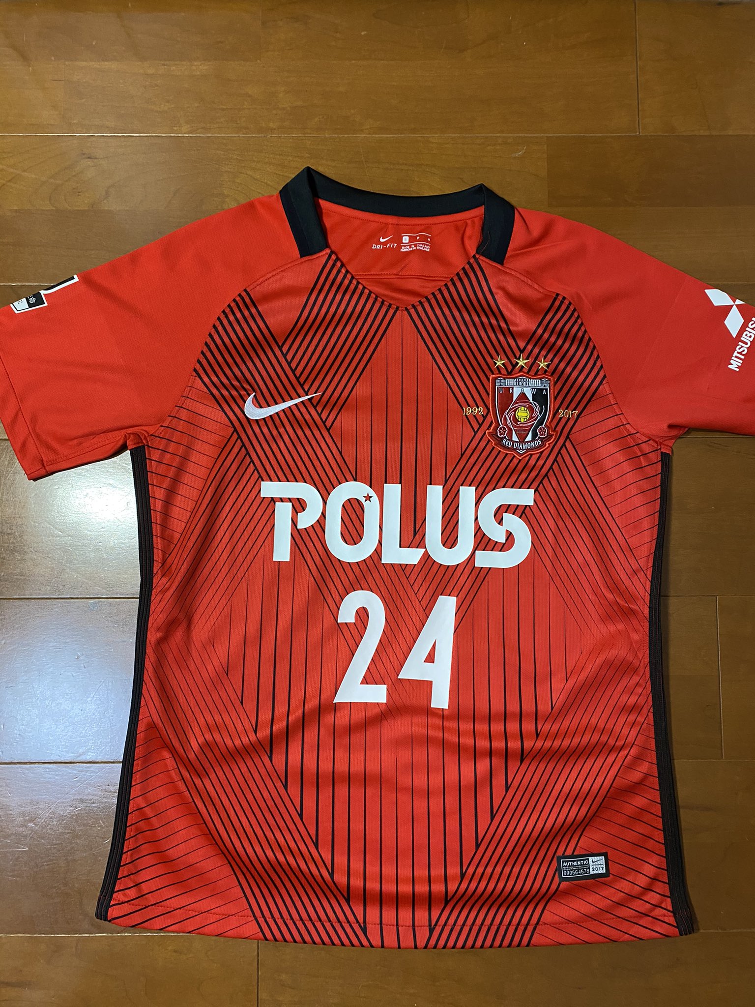 2022 ACL FINAL レプリカユニフォーム浦和レッズ ナンバー無しL