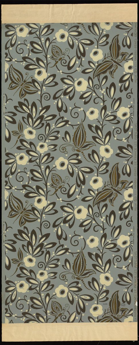 bibforney's tweet photo. Et si, pour l'#automnedelascience, vous partiez à la chasse aux papillons de nos collections de maquettes et d'échantillons de papiers peints dans la bibliothèque numérique des @BibParis ? 🦋🦋🦋
https://t.co/gt1Q0vFDf4 https://t.co/5UmmwDyxxa