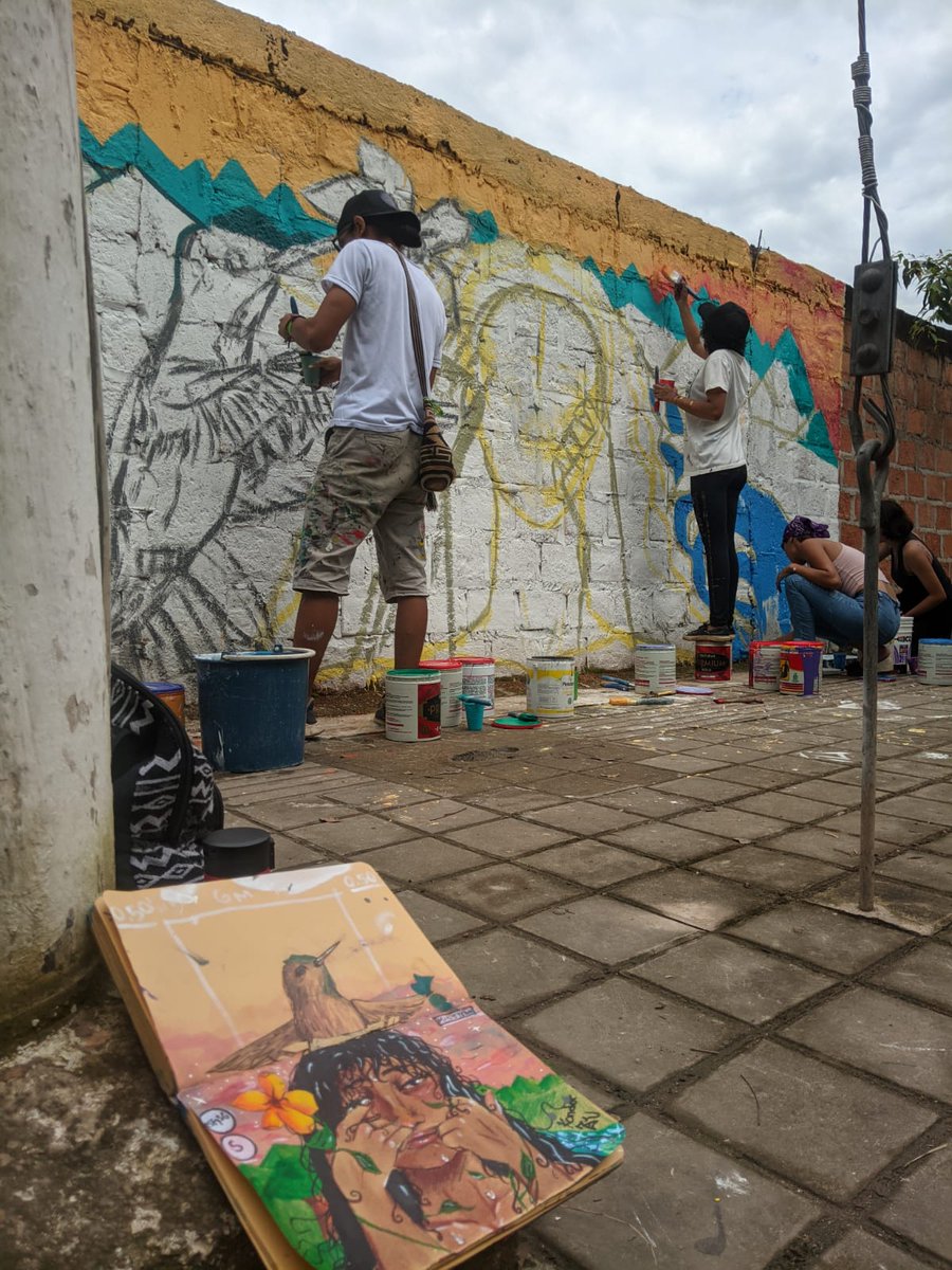 AlianzaSta's tweet photo. Festival Cultural #LosJovenesResignificanLaVidaYelTerritorio @mincultura @Luisrabelo01 @STEunimagdalena
@carlosbarbosapa @Danilo_marquez1 @ColombiaNoFrack @MinAmbienteCo
#NoAlFracking #TransicionConArte #CulturaCesar
Porque La Jagua es #masquecarbon es arte, es cultura. https://t.co/a2tpTwVnKI