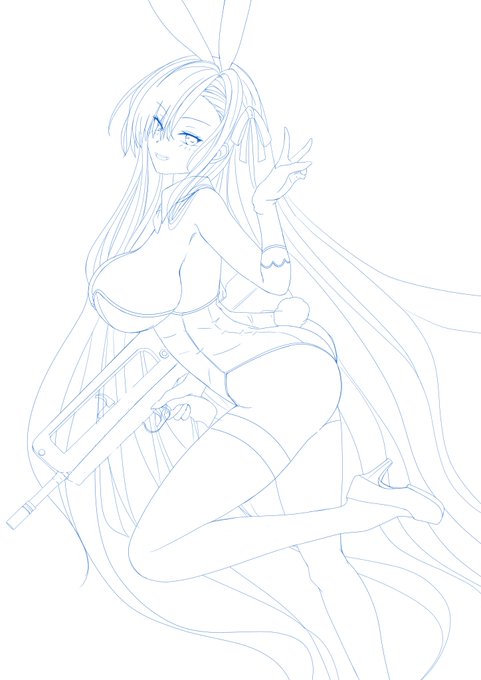 wip (*'-`)もうすぐ復刻バニーイベはじまるよー👯‍♀️ 