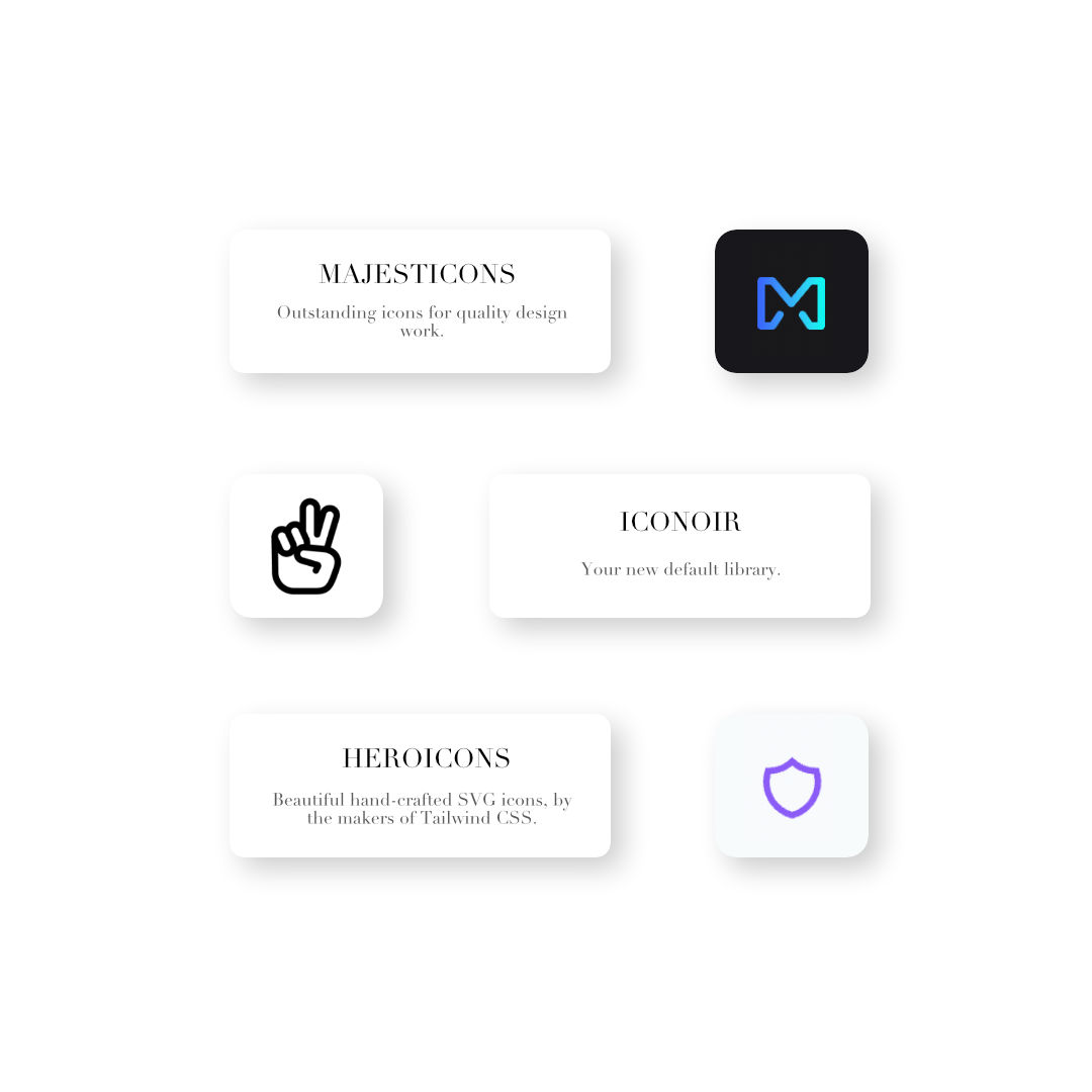 cwicly's tweet photo. #iconsets
_ FREE ICON SETS _
Make your design unique by using these free icon sets.
Any favorites?
Create with Cwicly.
#cwicly #WordPress #Gutenberg #free #Icon #sets #inspiration #uiux #create #design #share #majesticicons #iconoir #heroicons #tablericons #boxicons #evaicons https://t.co/z3Msfw9lQi