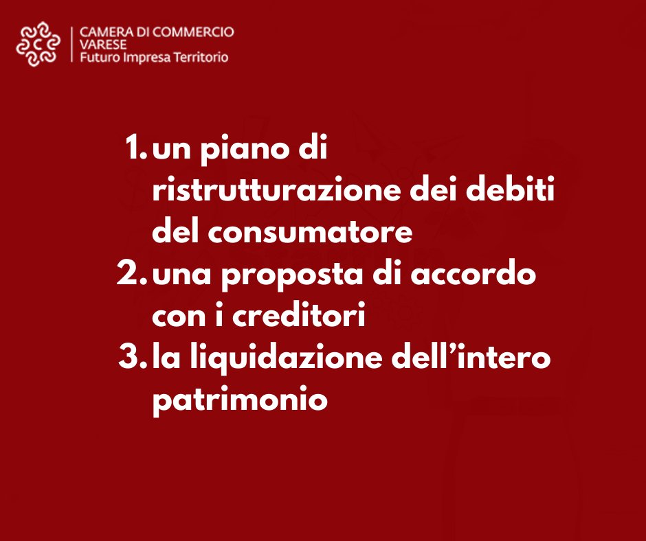 vacamcom's tweet photo. 𝗦𝗢𝗩𝗥𝗔𝗜𝗡𝗗𝗘𝗕𝗜𝗧𝗔𝗠𝗘𝗡𝗧𝗢-𝗢𝗖𝗖: 𝘂𝗻𝗮 𝘃𝗶𝗮 𝗱'𝘂𝘀𝗰𝗶𝘁𝗮 𝗽𝗲𝗿 𝗶𝗺𝗽𝗿𝗲𝘀𝗲 𝗲 𝗳𝗮𝗺𝗶𝗴𝗹𝗶𝗲
Un aiuto per chi, alle prese con situazioni di #indebitamento fuori controllo, vuole trovare la migliore soluzione.
👇
https://t.co/04X3XNb67m https://t.co/GWSI0nnr8C
