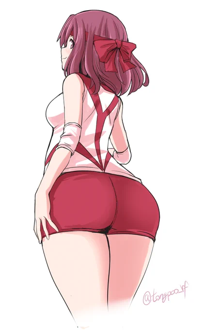 先日ガルパン10周年迎えたし、スポーツの日なので妙ちゃんラクガキ#ガルパン10周年 #garupan 